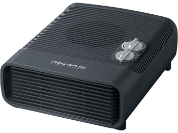 Calefactor - Rowenta Comfort Silence SO5115, 2400 W, 25 m², 2 Velocidades, Temperatura Ajustable, Silencioso, Anticongelante, Negro