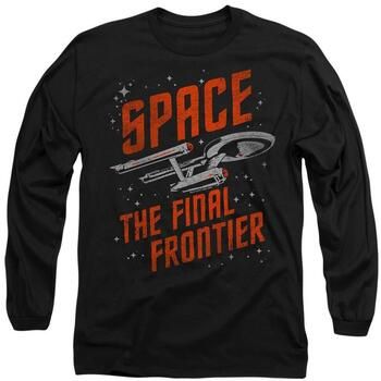 Star Trek Camiseta manga larga Space Travel para mujer