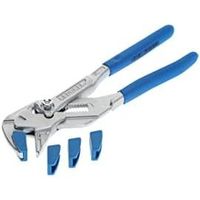 gedore juego de tenazas llave con mordazas protectoras kit de alicates anchura de sujecion hasta 42 mm sin dentado herramienta multifuncional sb 183 7 tc s-001
