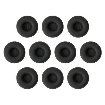 Auriculares Jabra Biz 2400 II con almohadillas de cuero sintético tamaño S negras, pack 10 unidades