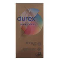 durex preservativo real feel 12 unidades
