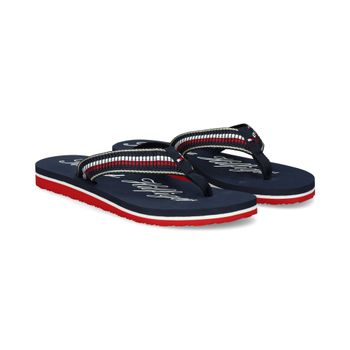 Tommy Hilfiger Chanclas Mujer - Azul Marino Talla 36