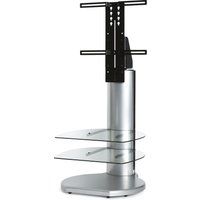 off the wall origin ii s4 1080 mm tv stand with bracket - silver silver