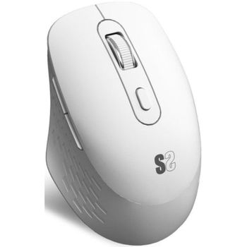 Subblim Curve Ergo Dual Ratón Ergonómico Inalámbrico Blanco