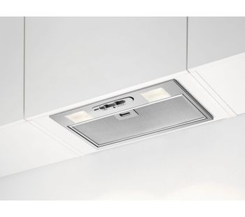 ZANUSSI ZHG5125K0GA Integrated Cooker Hood - Stainless Steel, Stainless Steel