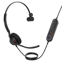 jabra engage 40 auriculares alambrico diadema oficinacentro de llamadas usb type-c  usb type-a