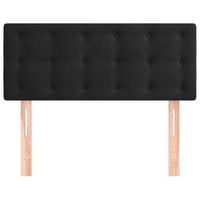 cabecero cama mueble de dormitorio de terciopelo 100 x 5 x 7888 cm negro m020008308