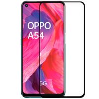 cool protector pantalla cristal templado full 3d negro para oppo a54 5ga74 5g