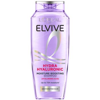 L’Oréal Paris Elvive Hydra Hyaluronic Moisture Boosting Shampoo with Hyaluronic Acid for Dry & Dehydrated Hair 500ml