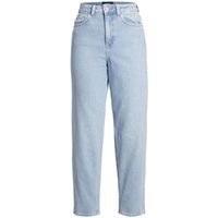 jjxx pantalones jeans lisbon mom - light blue denim para mujer