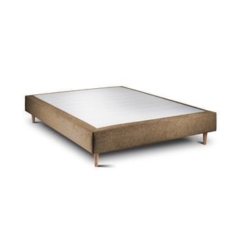 Base De Cama Rígida 20 Tribu  Taupe Cónica 200 X 80 Cm