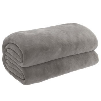 Manta Con Peso Y Con Funda Tela Gris 10 Kg 137x200 Cm Vidaxl