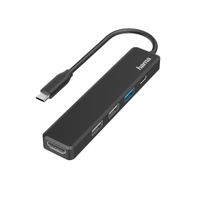 hama multipuerto usb-c 5 puertos 3 x usb-a usb-c  hdmi 5gbps