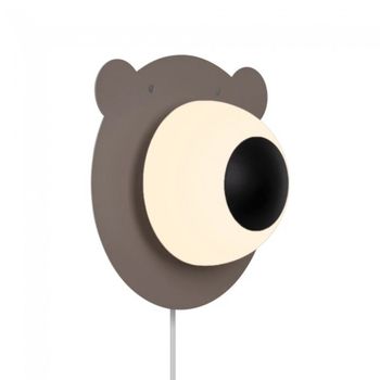 Aplique de pared infantil bruna bear