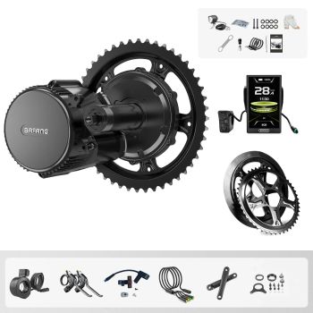 [EU DIRECT] BAFANG BBS01B 36V 250W Mid-Motor Conversion Kit Electric Bike Kits with C010 Pantalla de visualización 36/42