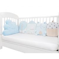 juego de almohadas de peluche para cuna little fox