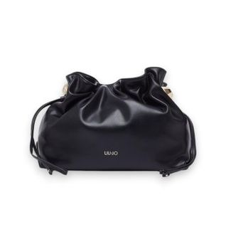 Liu Jo para mujer. AF6096-E1065 Bolso de hombro Riccy mediano negro (OSFA), Casual, Poliéster