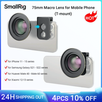 smallrig-lente macro de 75mm para telefono movil montaje en t para iphone 15 samsung huawei xiaomi vivo 4588