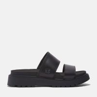timberland womens clairemont way leather slide sandals - uk 7