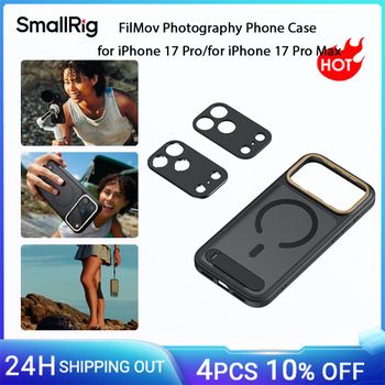 SmallRig FilMov-funda de teléfono ligera para fotografía, para iPhone 17 Pro/Pro Max, filtro magnético/lente de 67mm, accesorios MagSafe
