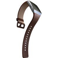 fitbit ionic leather band - cognac large cognac