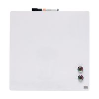 nobo pizarra magnetica 36 x 36 cm blanca