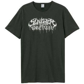 Amplified Clothing Camiseta Metal Logo para mujer