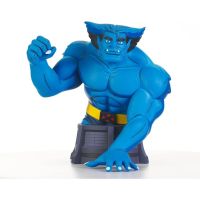 figura bestia busto x-men serie animada edicion limitada marvel estatua 15 cms