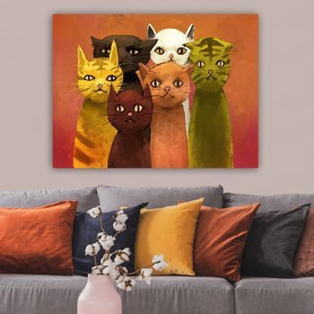 Pintura Decorativa Lienzo 315384488_70100 Multicolor 70x100 Cm
