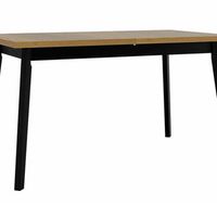 mesa victorville 129 alargamiento aglomerado laminado madera 75x80x140cm