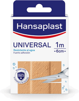 hansaplast universal tira color piel 1m x 6cm