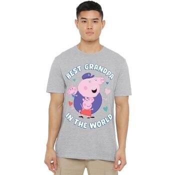 Dessins Animés Camiseta Best Grandpa In The World para hombre