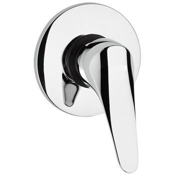Mezclador Empotrado Para Ducha Monomando Cromo | Space