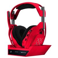 auriculares logitech g astro a50 x inalambricos lightspeed bluetooth gaming rojo