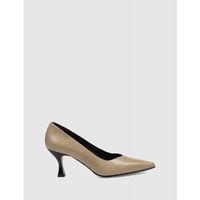 obvio zapatos de tacon salon obvio zeus taupe para mujer