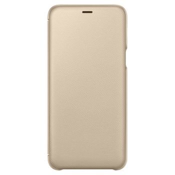 Samsung Wallet Cover Dorada para Samsung Galaxy A6 Plus