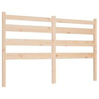 cabecero cama mueble de dormitorio de cama madera maciza de pino 126 x 4 x 100 cm marron m020004939