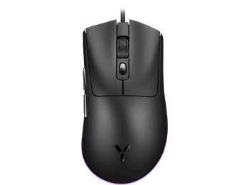 Ratón gaming - ISY IGM-1100, Cable, 7200 dpi, Iluminación LED, Negro
