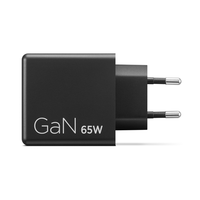 cargador lenovo dual usb-c 65 w gan