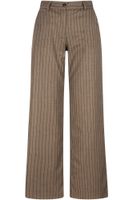 pantalon palazzo chevron lurex chocolate lurex chevron