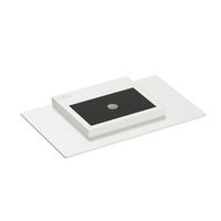 pla xl negro - aplique de pared led de 35 w con interruptor cct 2700k3200k4000k en aluminio aplique de pared con luz ascendente - beneito  faure