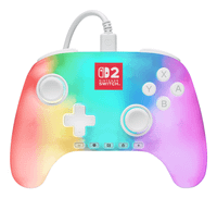 powera advantage wired controller for nsw2 with lumectra- white