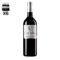 arte sabor caja de 6 botellas de vino loculto roble 8 meses ribera del duero crianza 8 meses en barrica de roble vendimia del 2023 75clx6 con 145 vol 7x7x32 cm color unico