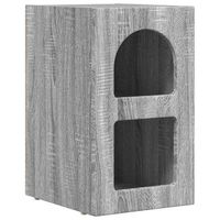 mesita de noche  armario de noche  mesa de noche gris sonoma 295 x 335 x 50 cm