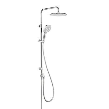 Sistema De Ducha Doble Kludi Fshline 8,0 L/min Cromo, 6709005-00wr9