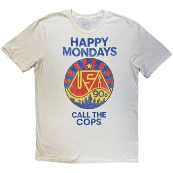 Happy Mondays Camiseta Call The Cops para mujer