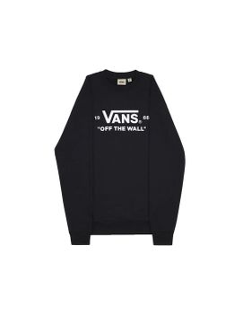 Sudadera Vans Mini OTW Crew Negro Hombre