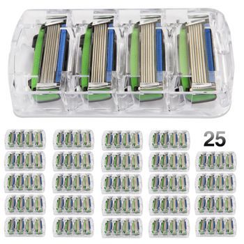 Pack De 100 Unidades Recambio De Cuchillas De Afeitar Filomatic Filo6 En Varios Colores
