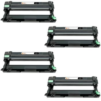 Pccom Essential Brother Dr243cl Tambor Compatible 4 Colores Pack 4