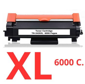 toner Compatible Brother TN2420 XL - CON CHIP - TN-2420 (ALTA CAPACIDAD / JUMBO) Brother MFC L2710DW